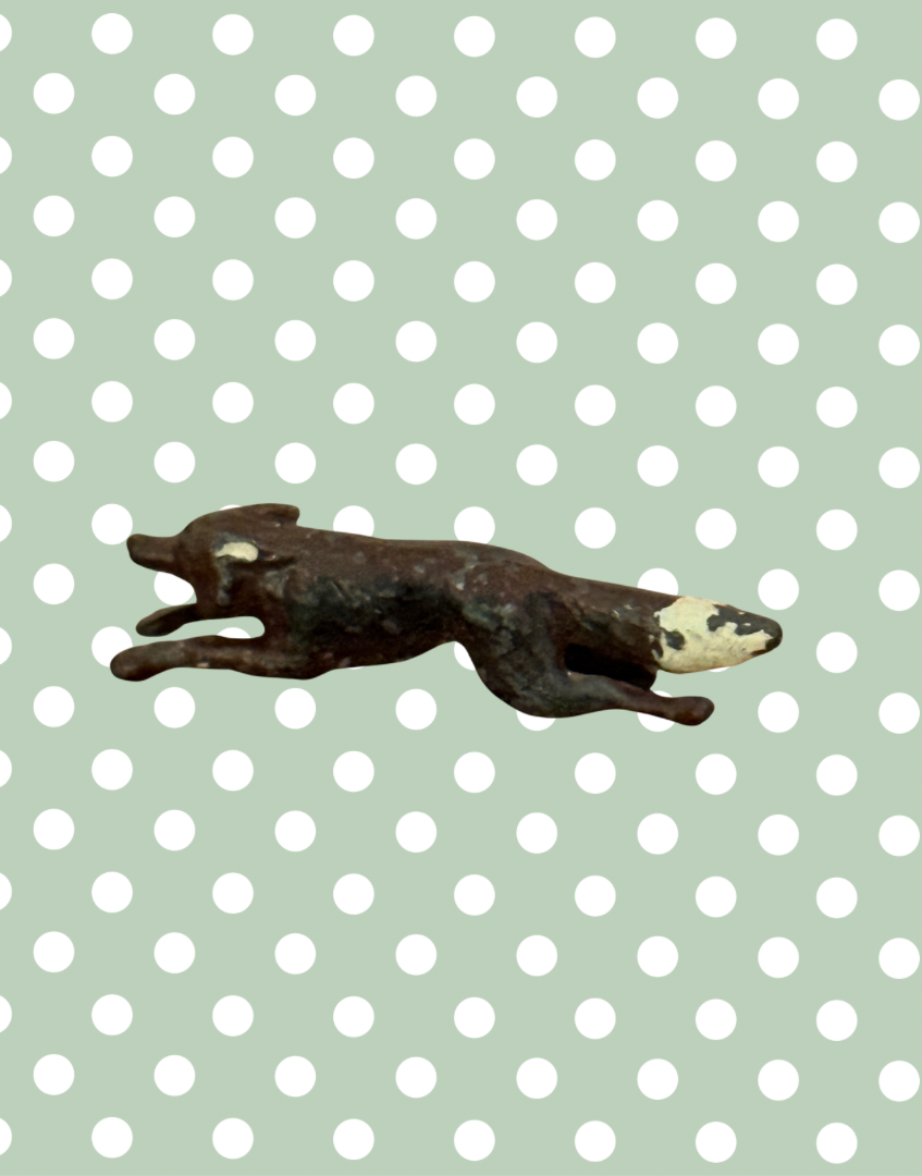 Britains Ltd Cast Lead Weasel | Vintage 1920s Painted Farm Animal Collectable