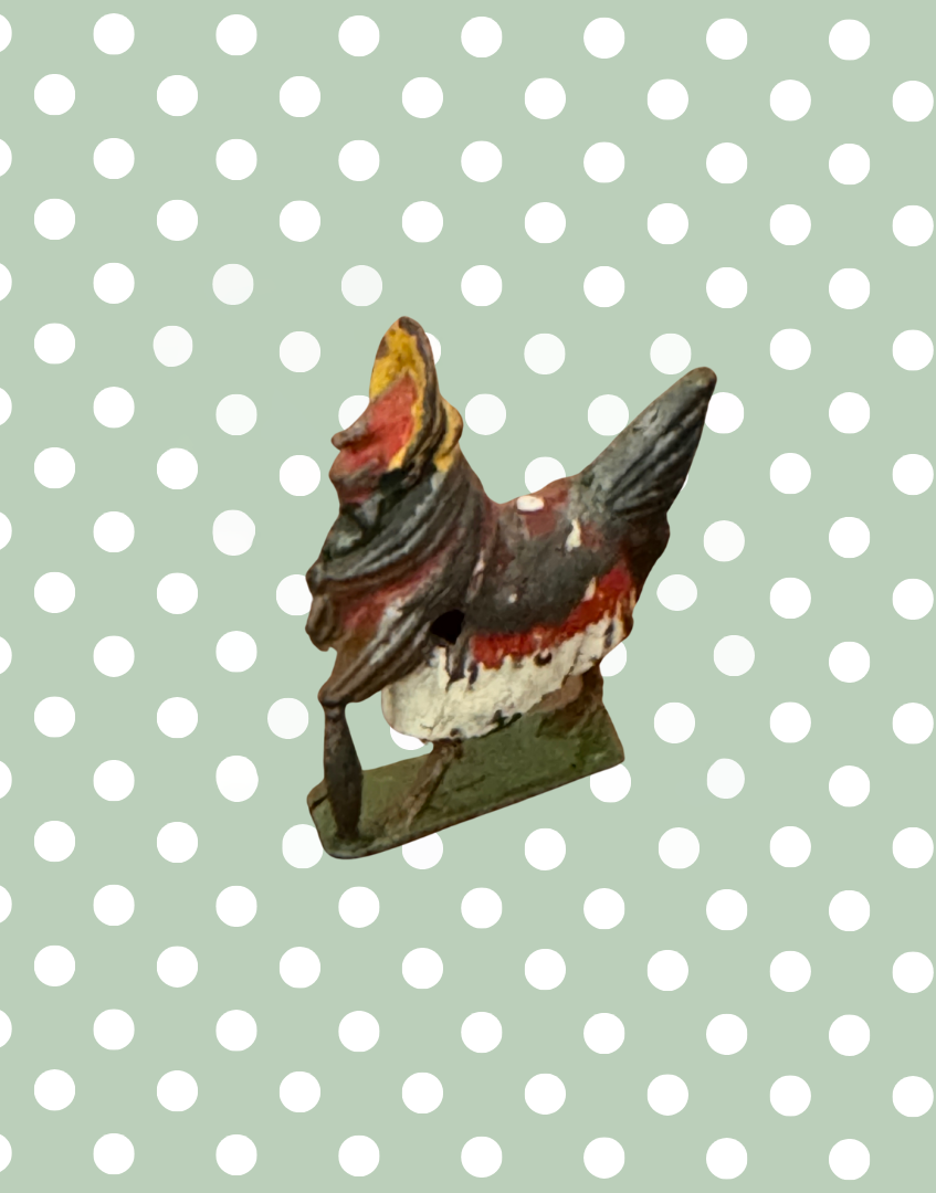 Henrietta ‘Fussy Feathers’ Britains Ltd Collectable | 1930s Cadbury Coco Cubs Lead Bird Toy