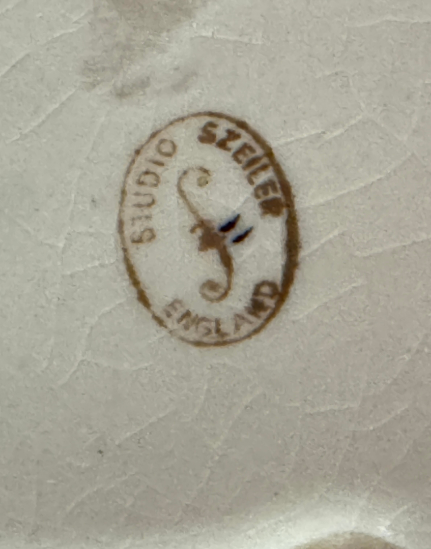 Vintage Szeiler Pottery Pastel Blue Fawn Figurine | Pretty Essential Grandmacore Collectable Decor