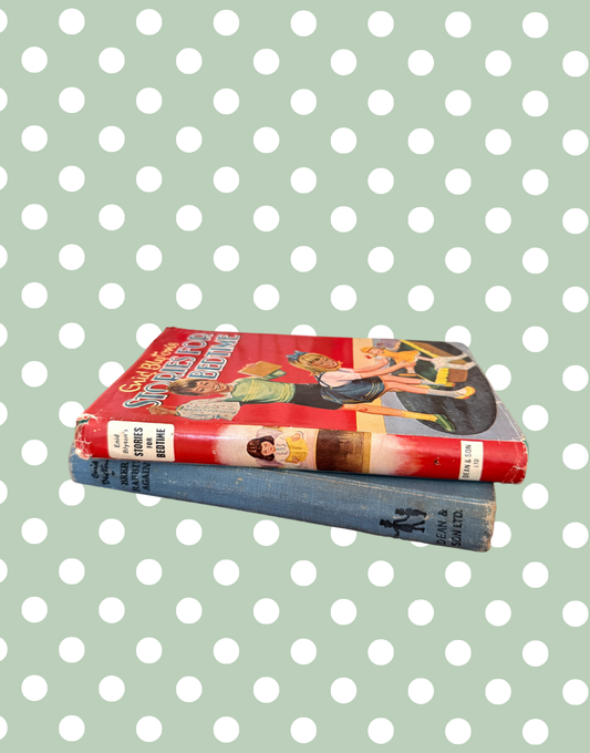 Enid Blyton’s Stories for Bedtime & Brer Rabbit Again Pair of Vintage Hardback Books