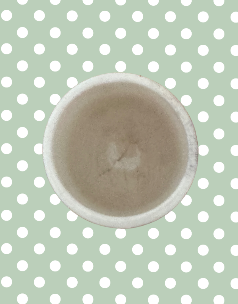 Highly Collectable Mellor’s Mustard Ceramic Pot | 1920s Antique Kitchenalia - Orange & White