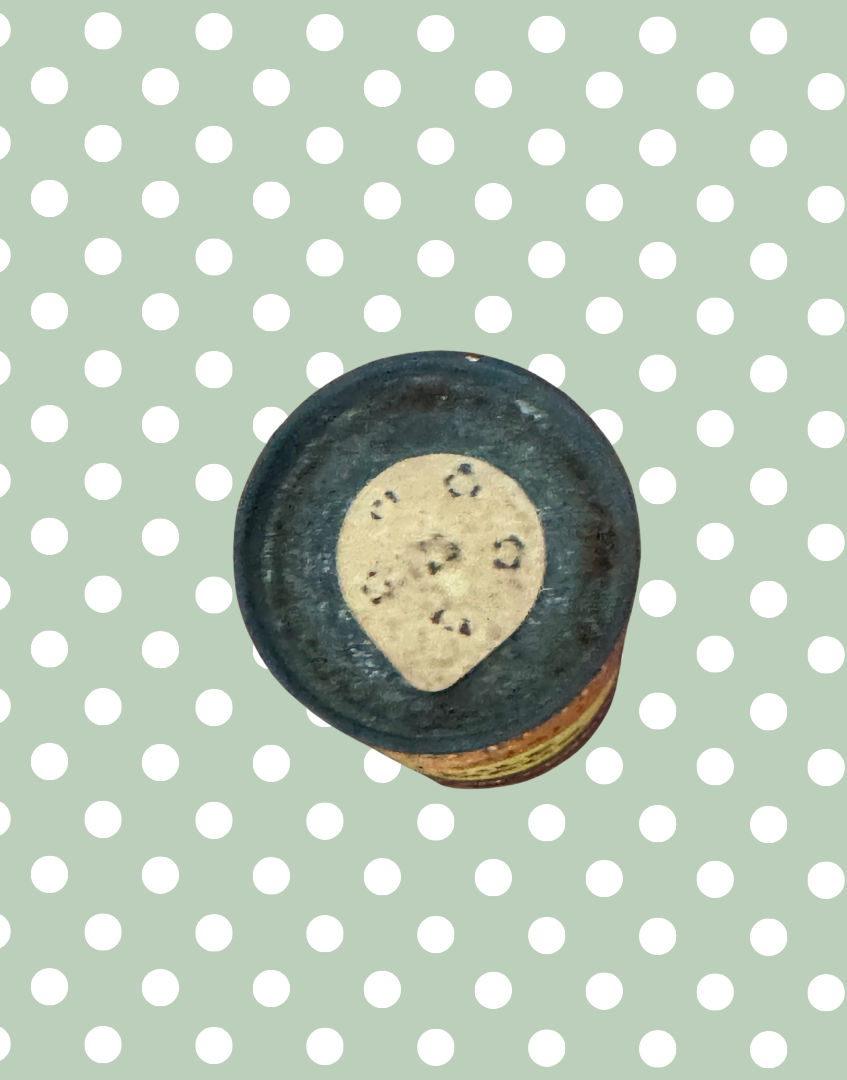 Very Rare Vintage Millstone Whole Nutmegs Tin | Small Kitchenalia Collectable with Grater & Retro Typography