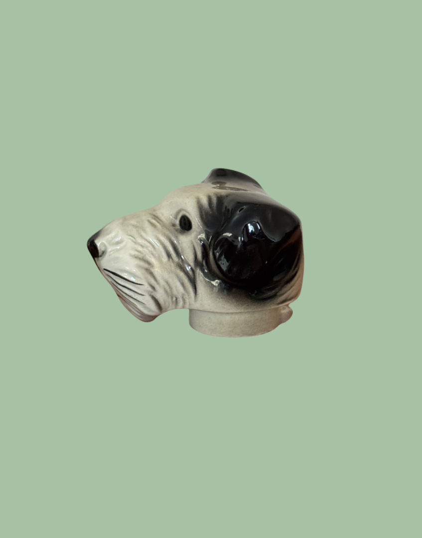 Black and White Scottie Terrier Tea Pot Lid