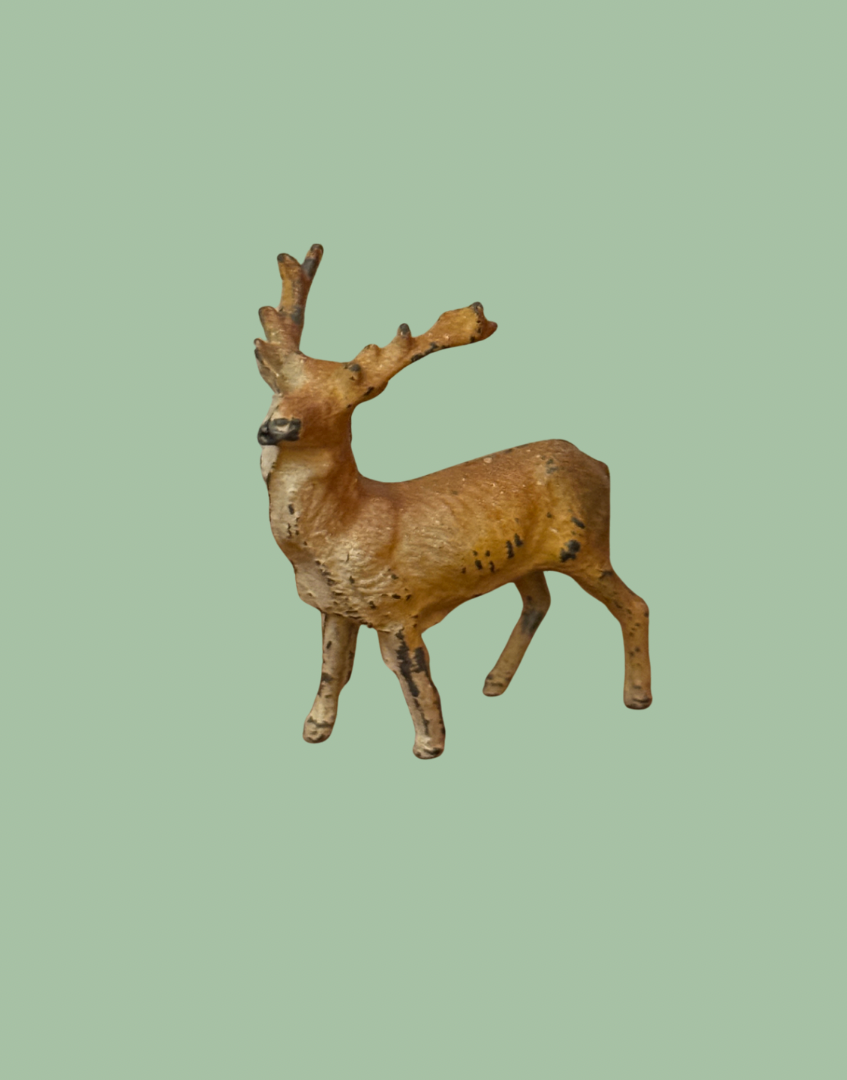 1920s Britains Deer Tiny Lead Woodland Animal Figure