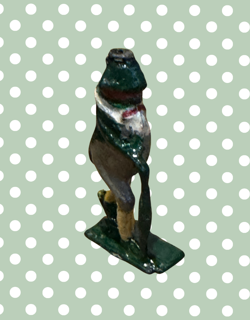 ‘Freddie Frog’ Cococub Vintage Figurine | Dapper Characterful Classic 1930s Collectible
