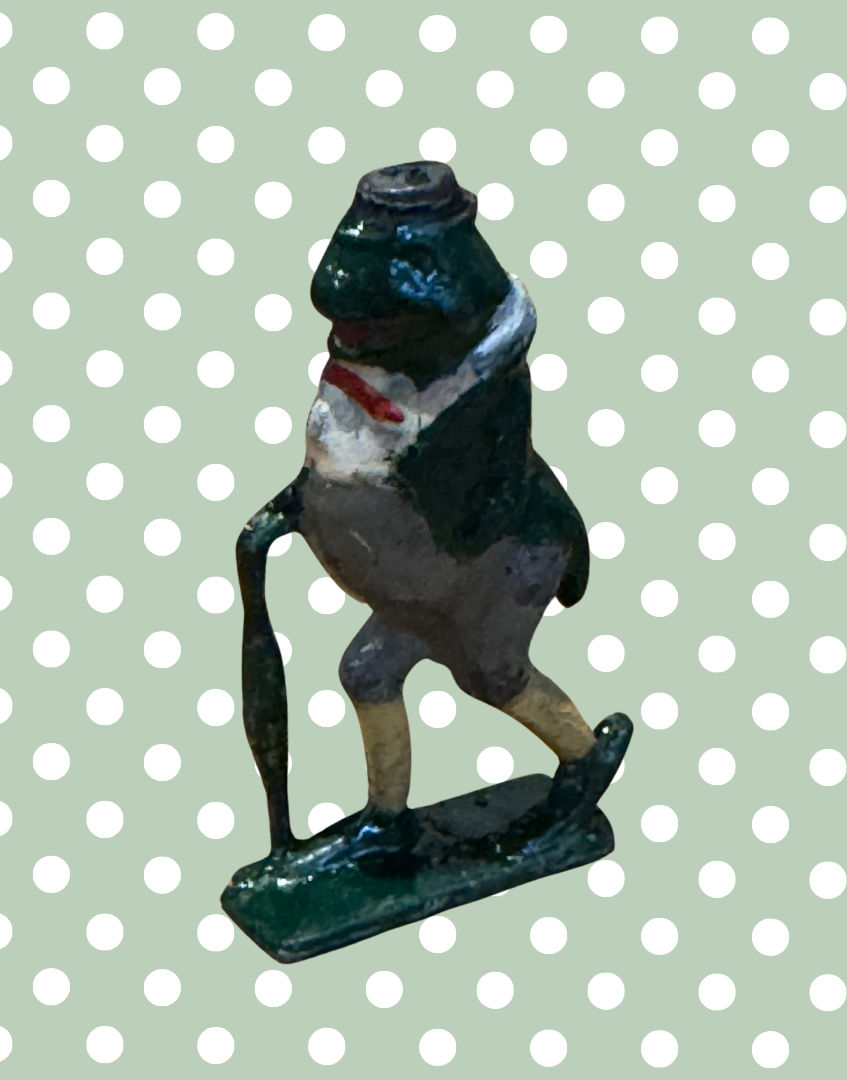 ‘Freddie Frog’ Cococub Vintage Figurine | Dapper Characterful Classic 1930s Collectible