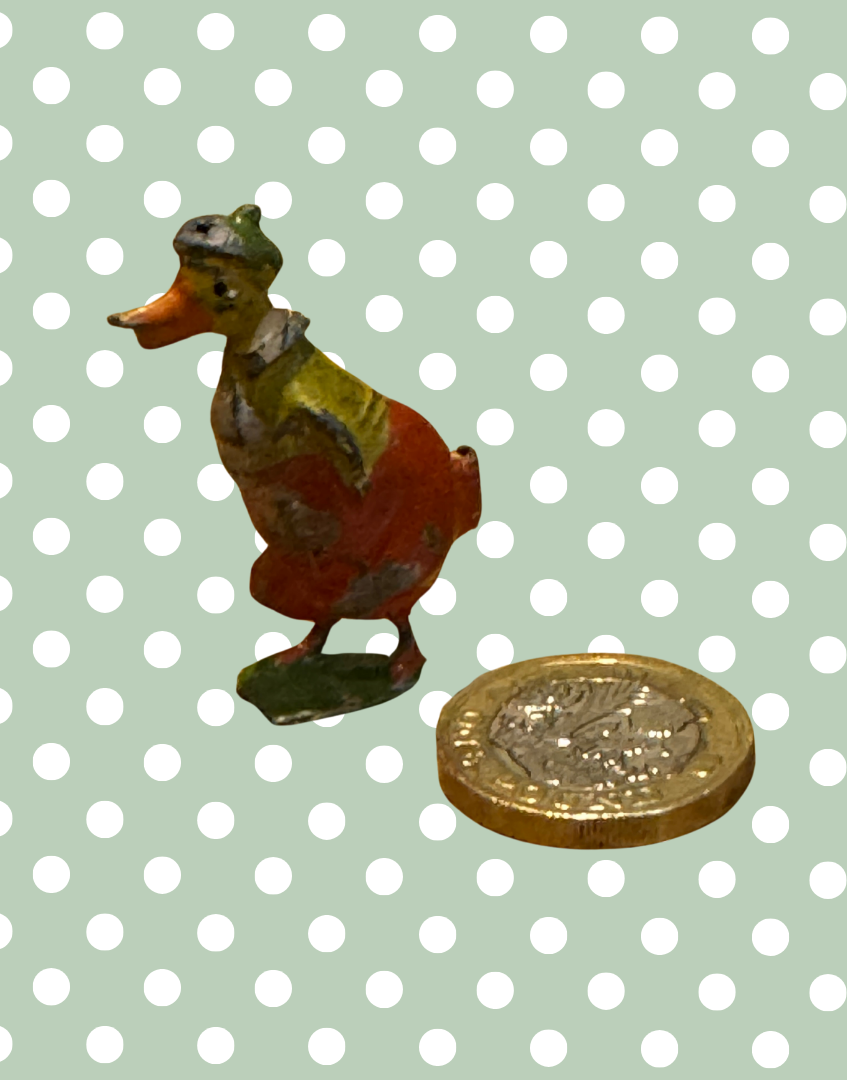 ‘Dumpy Doo Duck’ Britain Cococub Vintage Figurine | Cheerful 1930s Cadbury Character
