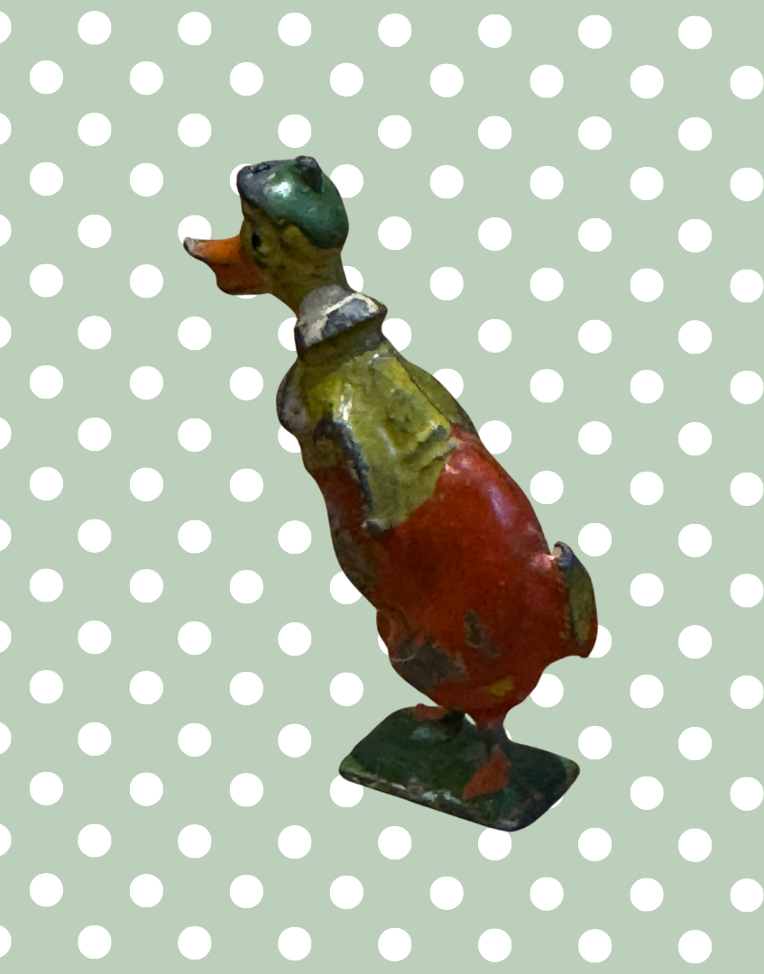 ‘Dumpy Doo Duck’ Britain Cococub Vintage Figurine | Cheerful 1930s Cadbury Character