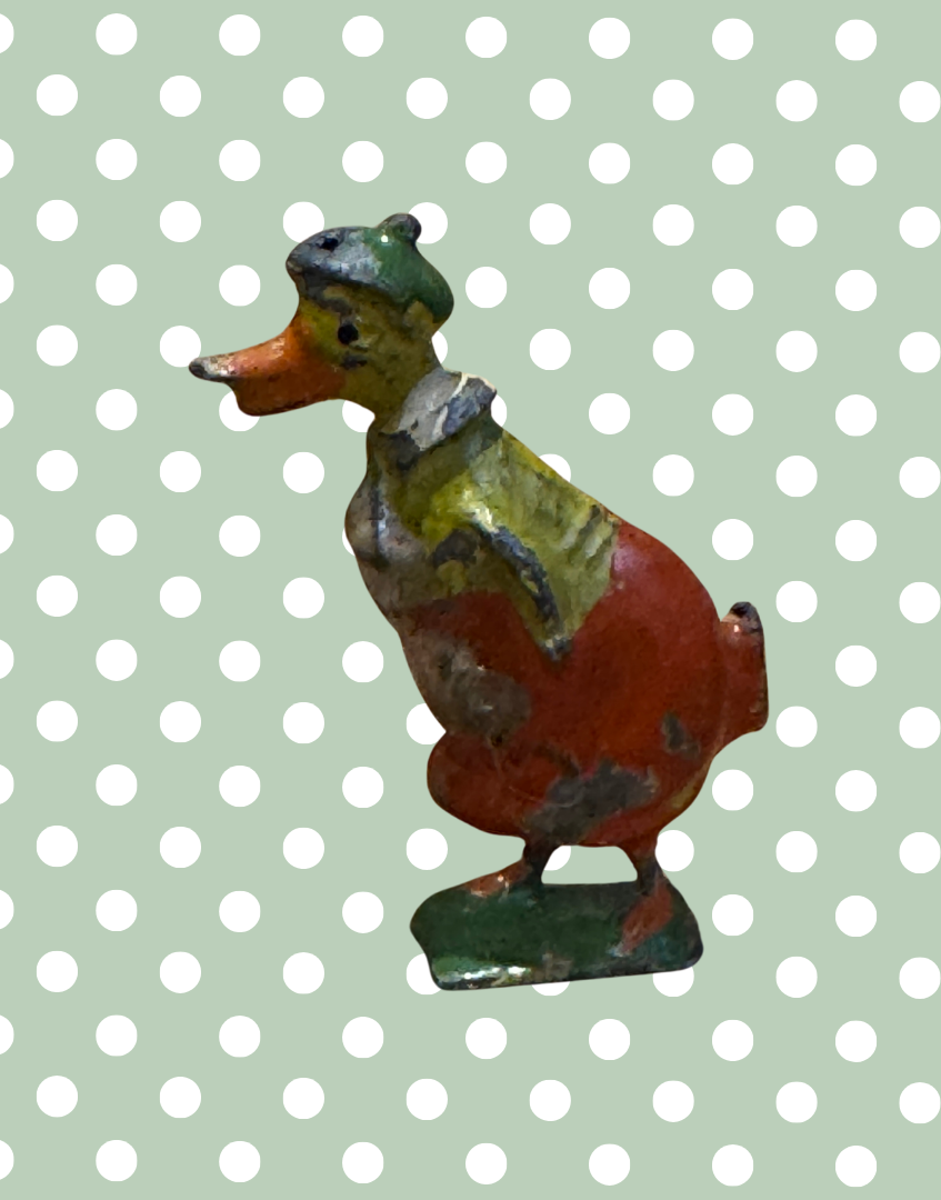 ‘Dumpy Doo Duck’ Britain Cococub Vintage Figurine | Cheerful 1930s Cadbury Character