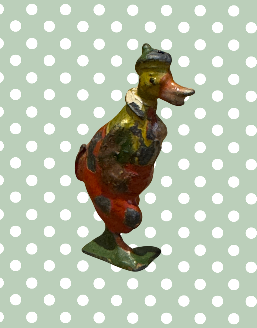 ‘Dumpy Doo Duck’ Britain Cococub Vintage Figurine | Cheerful 1930s Cadbury Character