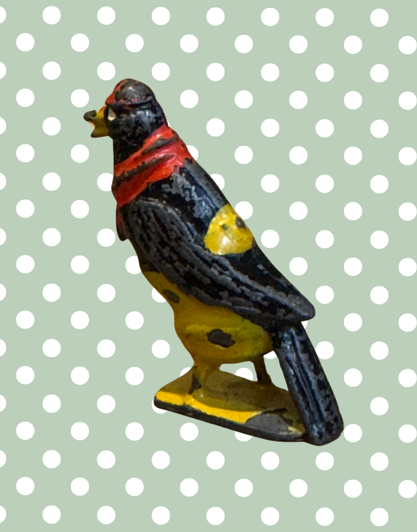 ‘Dan Crow’ (Version 1) Cadbury Cococub Bird Figurine | Characterful Original 1930s Collectible