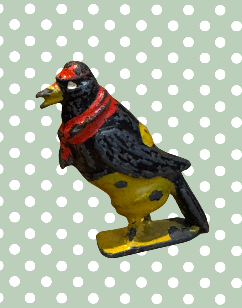 ‘Dan Crow’ (Version 1) Cadbury Cococub Bird Figurine | Characterful Original 1930s Collectible