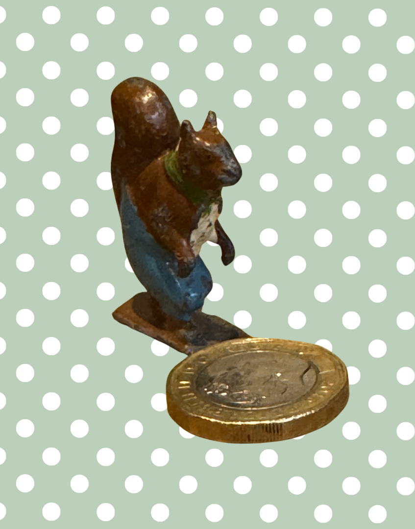 ‘Nutty Squirrel’ (Version 2) Britain’s Cococub Figurine |Nostalgic Vintage Pre-War Collectible