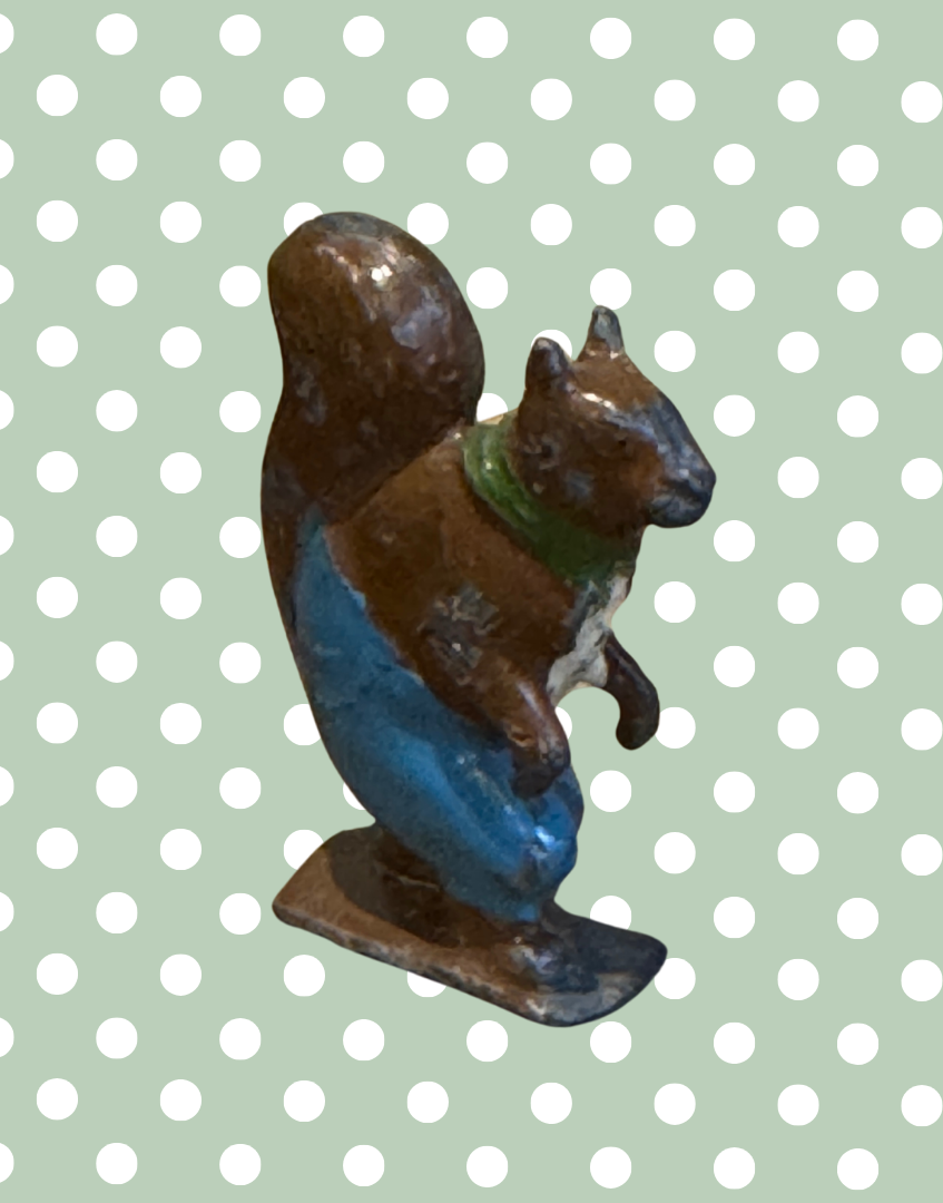 ‘Nutty Squirrel’ (Version 2) Britain’s Cococub Figurine |Nostalgic Vintage Pre-War Collectible