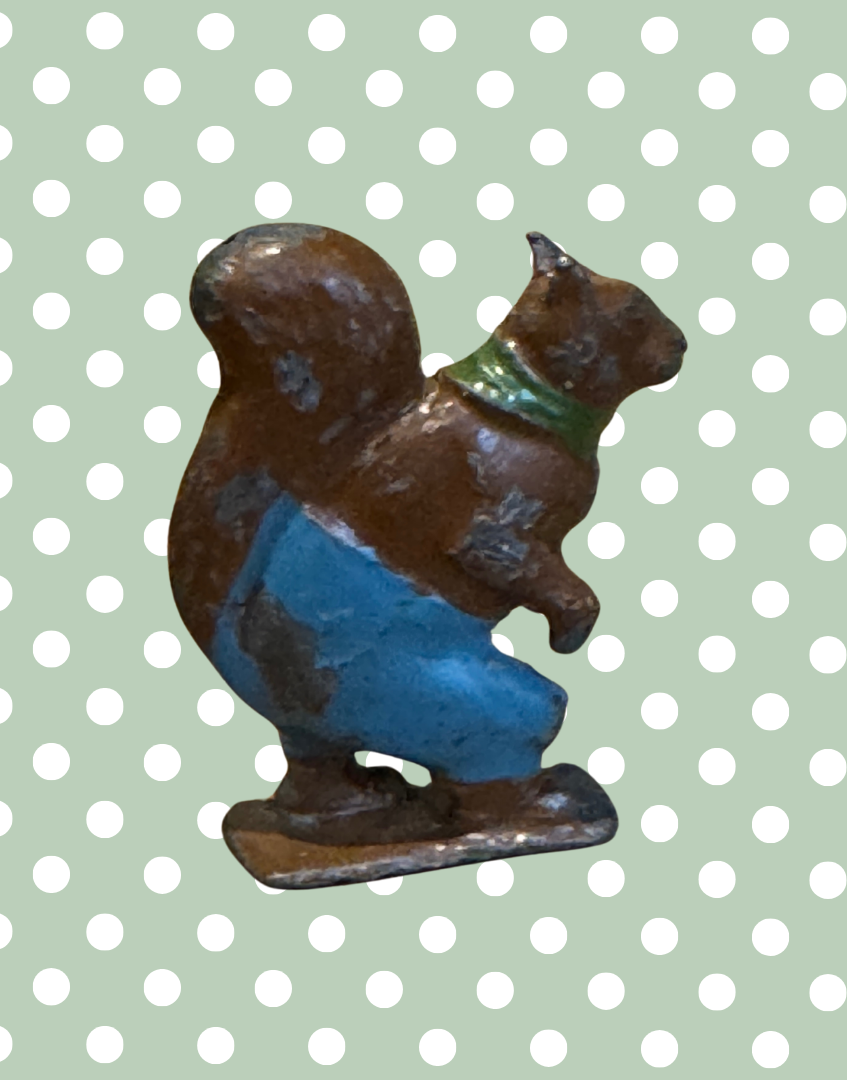 ‘Nutty Squirrel’ (Version 2) Britain’s Cococub Figurine |Nostalgic Vintage Pre-War Collectible