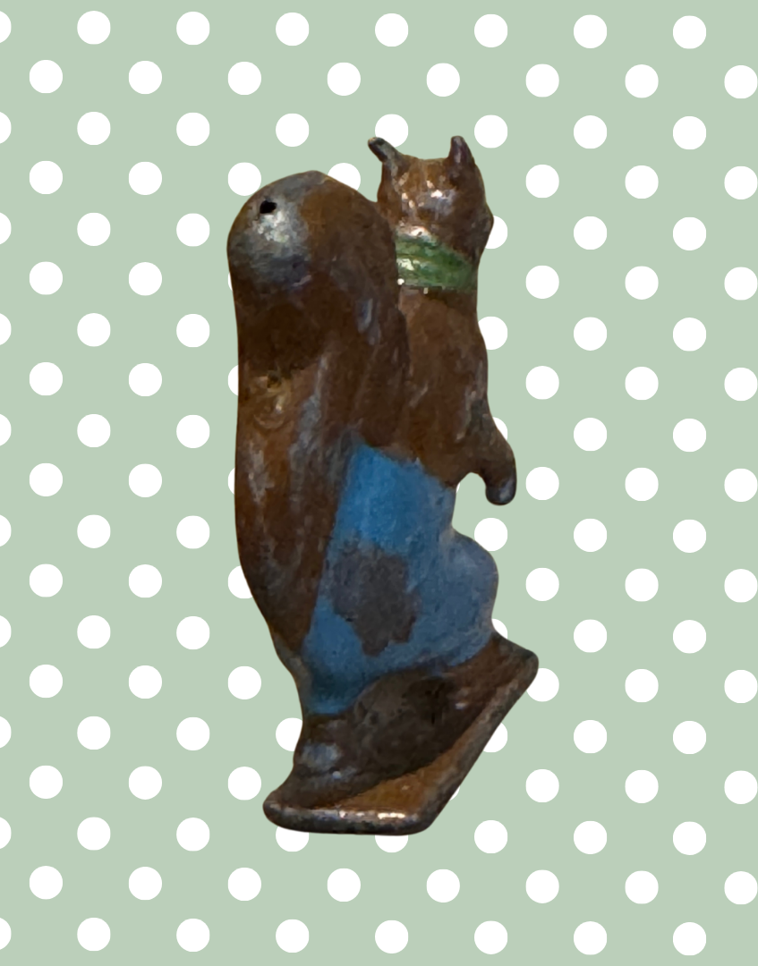 ‘Nutty Squirrel’ (Version 2) Britain’s Cococub Figurine |Nostalgic Vintage Pre-War Collectible