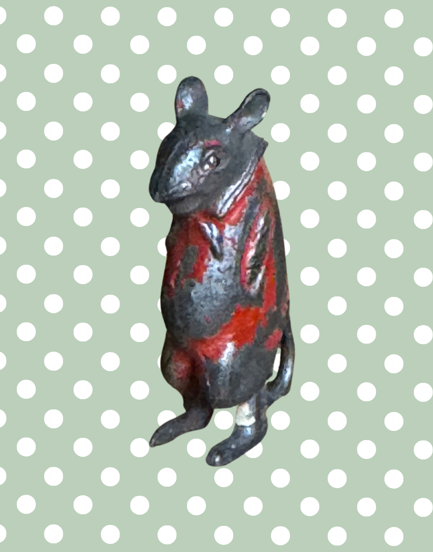 ‘Will Mouse’ Miniature Vintage Cococub Figurine | Charming Rare 1930s British Collectable