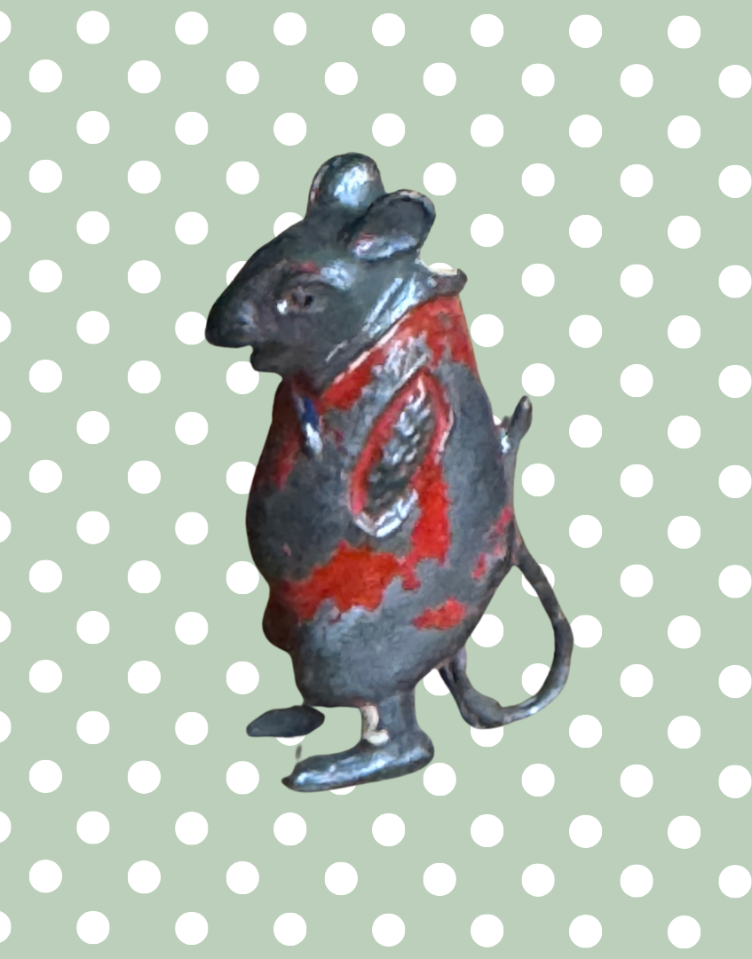 ‘Will Mouse’ Miniature Vintage Cococub Figurine | Charming Rare 1930s British Collectable