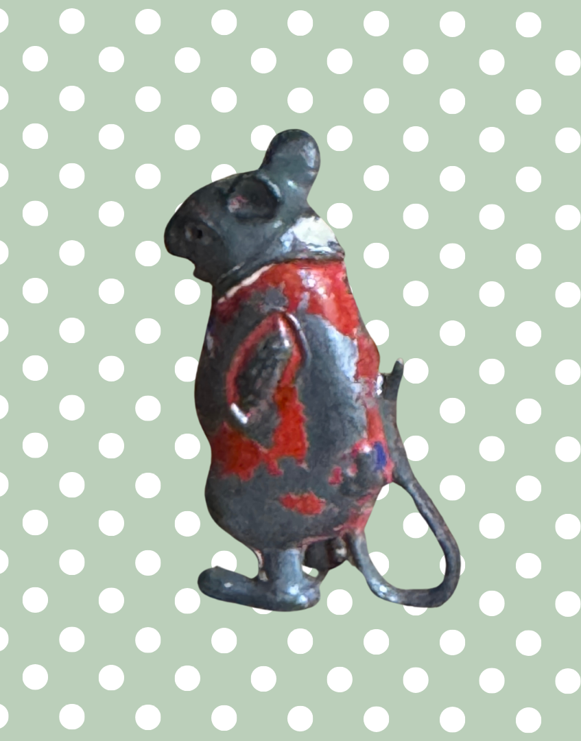 ‘Will Mouse’ Miniature Vintage Cococub Figurine | Charming Rare 1930s British Collectable