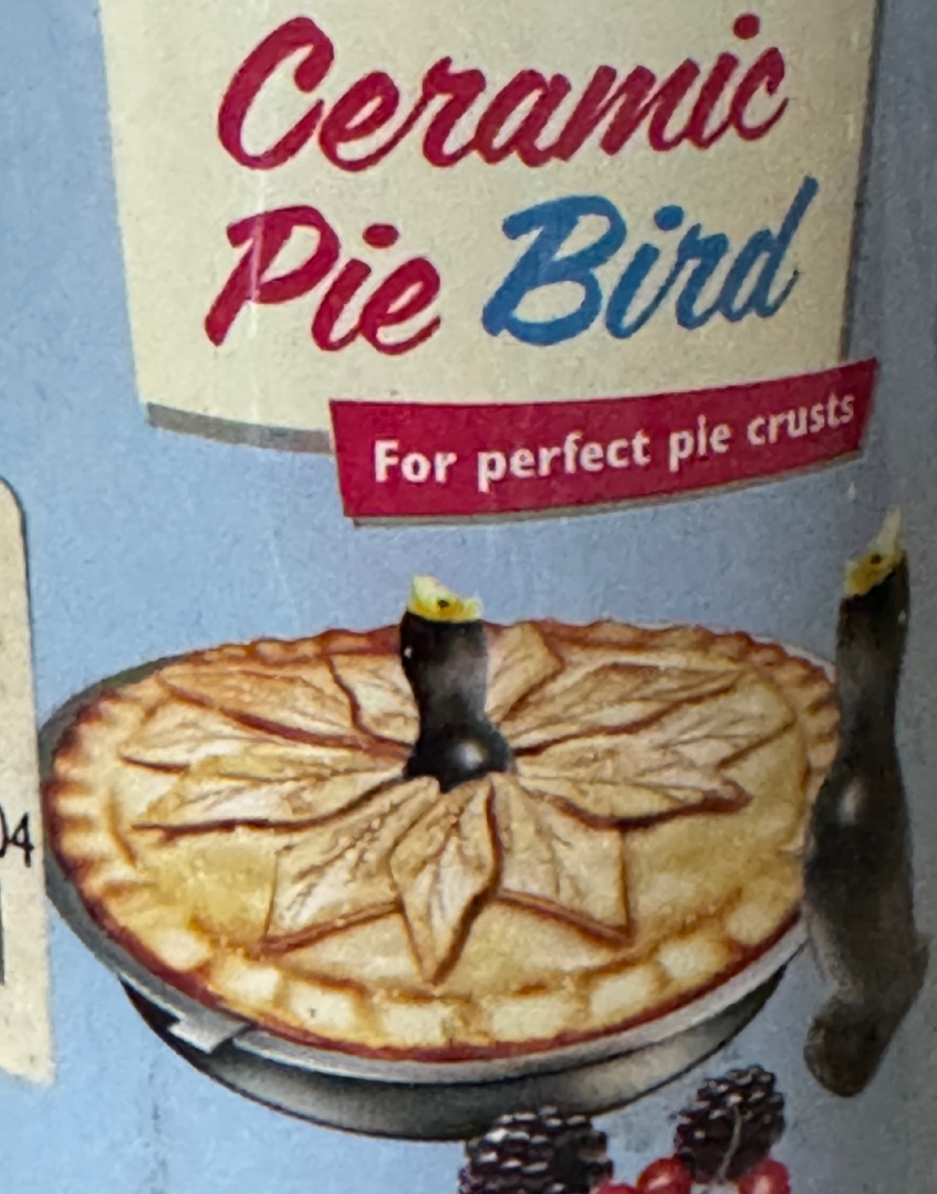 Tala Blackbird Pie Bird in Original Vintage Tin | Classic British Baking Charm with Kitsch Appeal