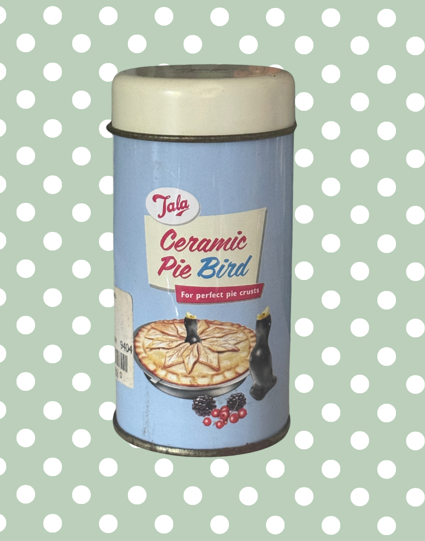 Tala Blackbird Pie Bird in Original Vintage Tin | Classic British Baking Charm with Kitsch Appeal