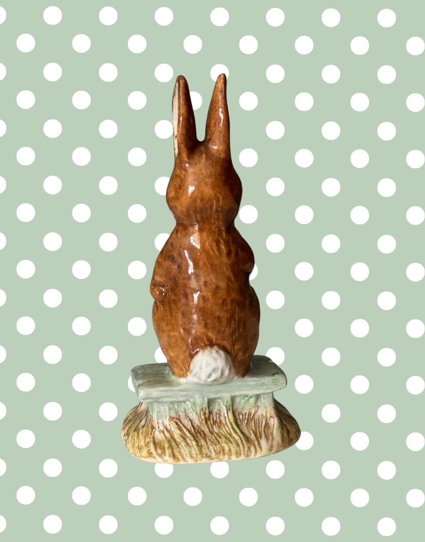 Adorable Vintage Beswick Beatrix Potter Figurine – ‘Fierce Bad Rabbit’ | Collectable British Childhood Nursery Decor Classic