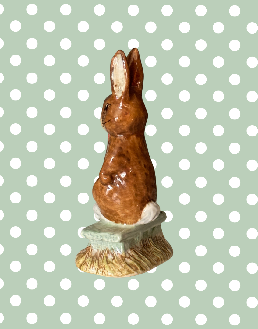 Adorable Vintage Beswick Beatrix Potter Figurine – ‘Fierce Bad Rabbit’ | Collectable British Childhood Nursery Decor Classic