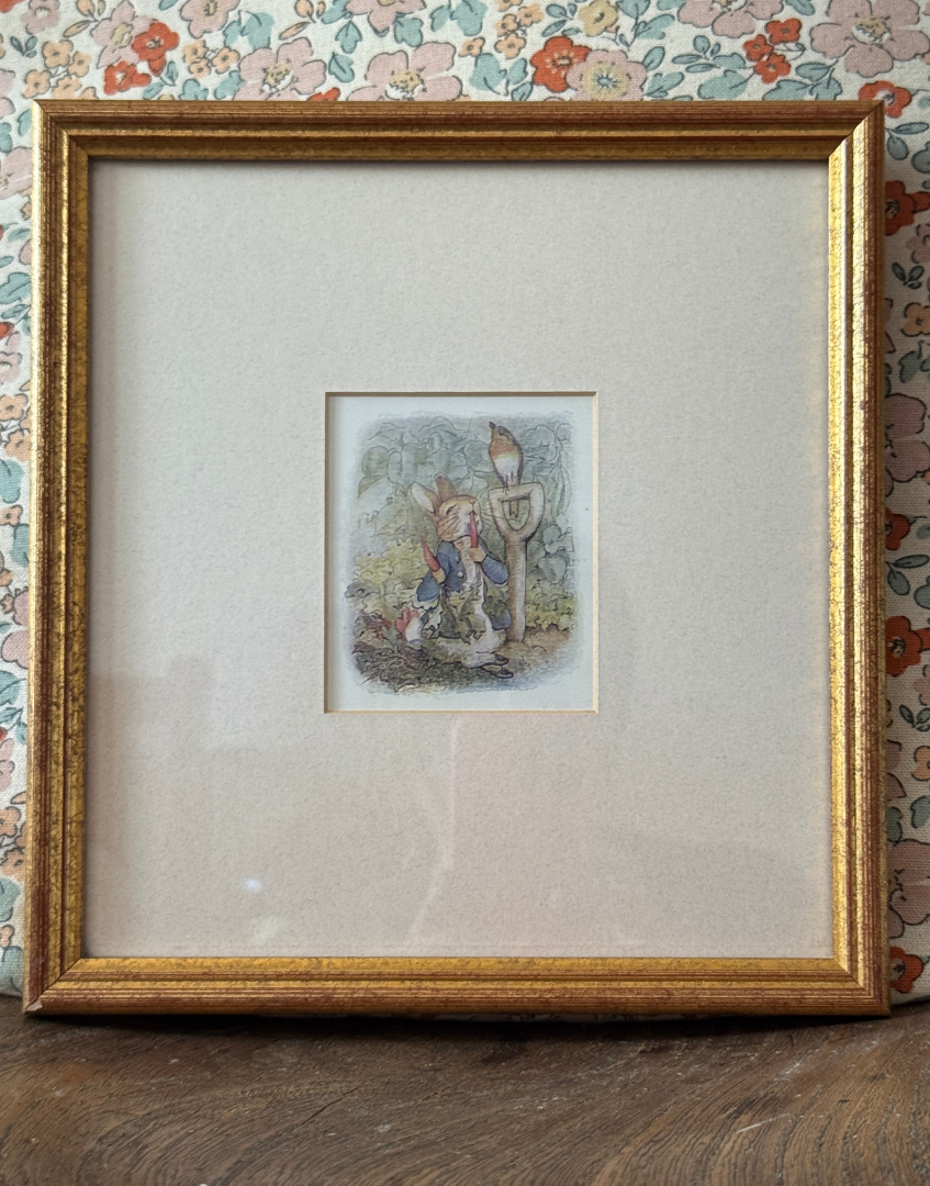 Pickwick Gallery Classic Antique Beatrix Potter Framed Print – The Tale of Peter Rabbit, 1912