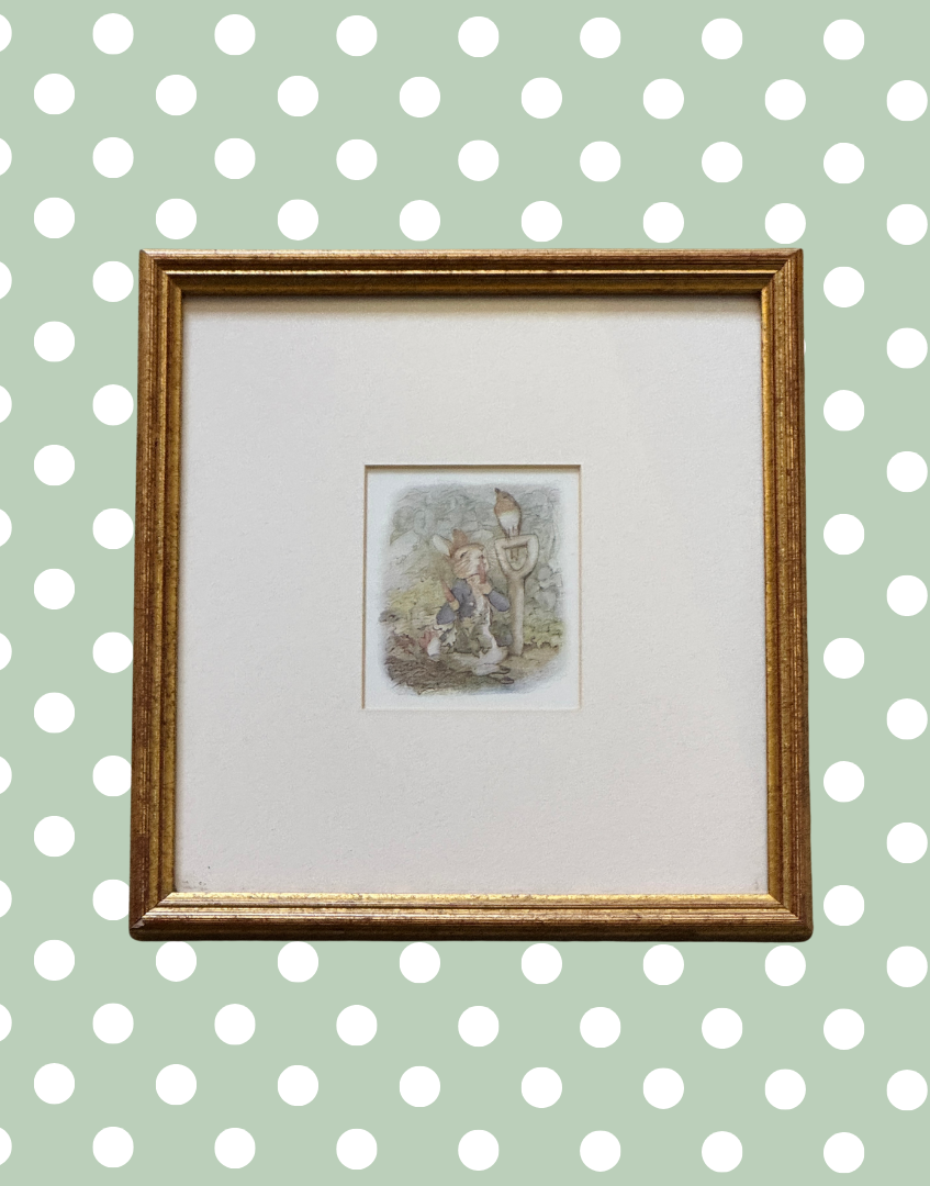 Pickwick Gallery Classic Antique Beatrix Potter Framed Print – The Tale of Peter Rabbit, 1912