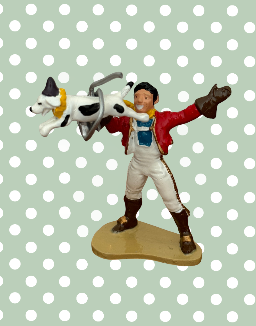Britains Ltd Circus Dogs and Ringmaster Set | 1920s Enchanting Vintage Lead Toy Collection