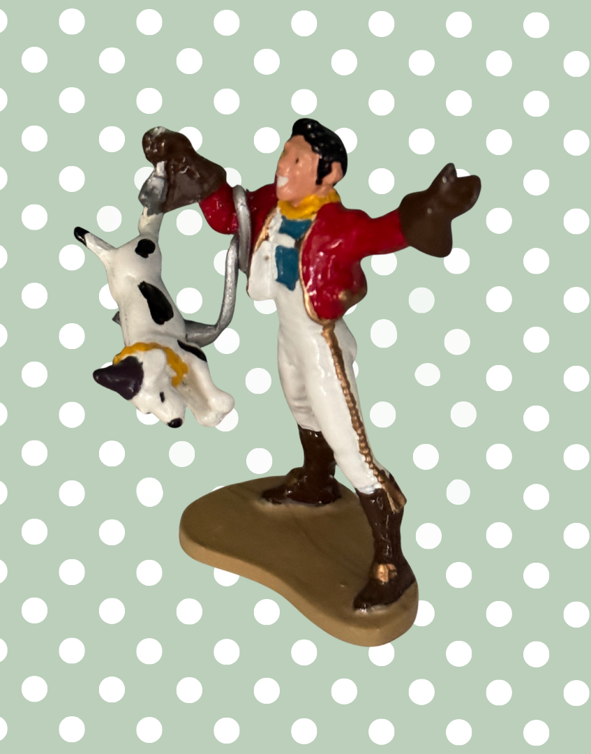 Britains Ltd Circus Dogs and Ringmaster Set | 1920s Enchanting Vintage Lead Toy Collection