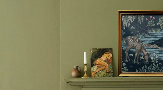 antique gold framed william morris the brook wall art