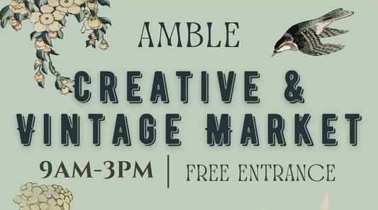 Join us at Amble’s Vintage & Creative Market Day in the Heart of the Surrey Hills