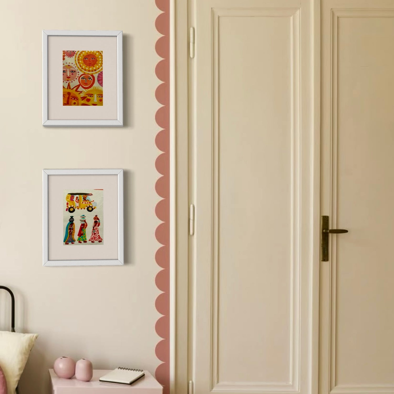 Villa Nova Picturebook | Unique Children’s Wall Art from Fabric Illustrations featured