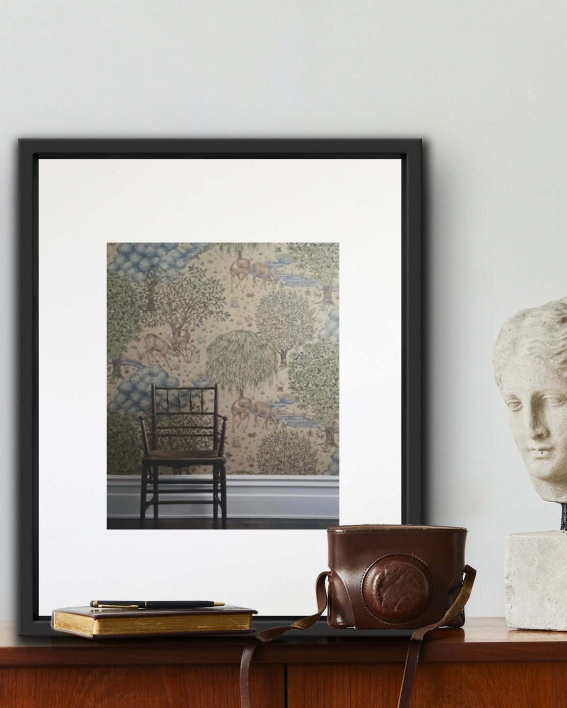 ‘The Brook’ Framed Artwork | William Morris Landscape-Inspired Print for Classic & Modern Homes