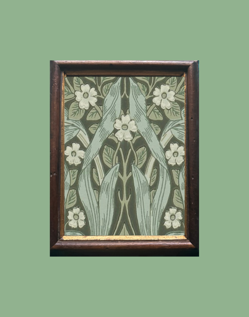 Framed Print - William Morris ‘Pimpernel - Bayleaf & Manila' Vintage Wall Decor | Antique & Vintage Wall Art Collection