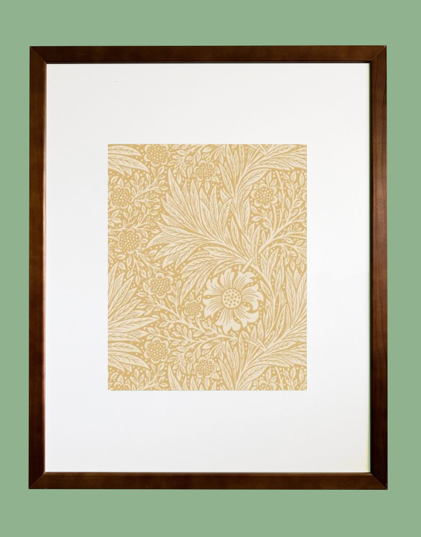 Framed Print - William Morris ‘Marigold - Cowslip' Vintage Wall Decor | Classic Wall Art Collection