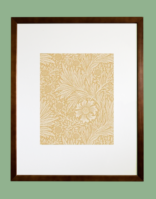 Framed Print - William Morris ‘Marigold - Cowslip' Vintage Wall Decor | Classic Wall Art Collection