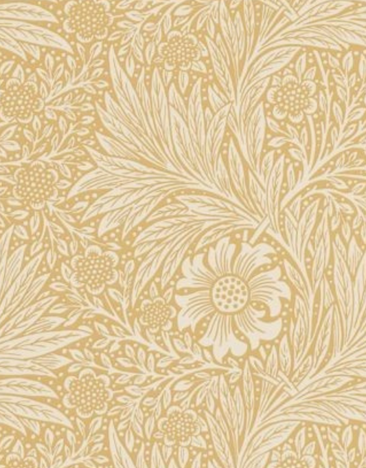 William Morris ‘Marigold - Cowslip' Vintage Wallpaper Design