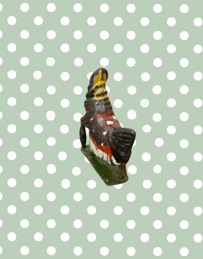Henrietta ‘Fussy Feathers’ Britains Ltd Collectable | 1930s Cadbury Coco Cubs Lead Bird Toy