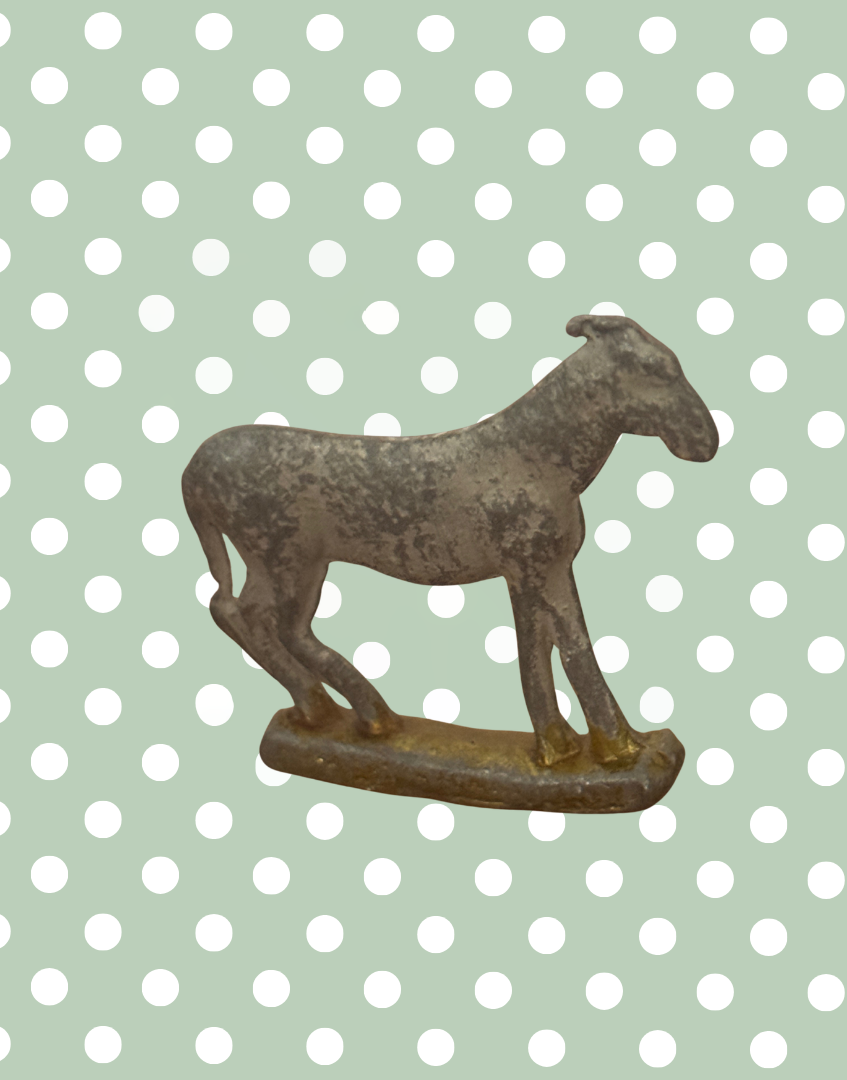 1950s vintage toy collectable goat figurine