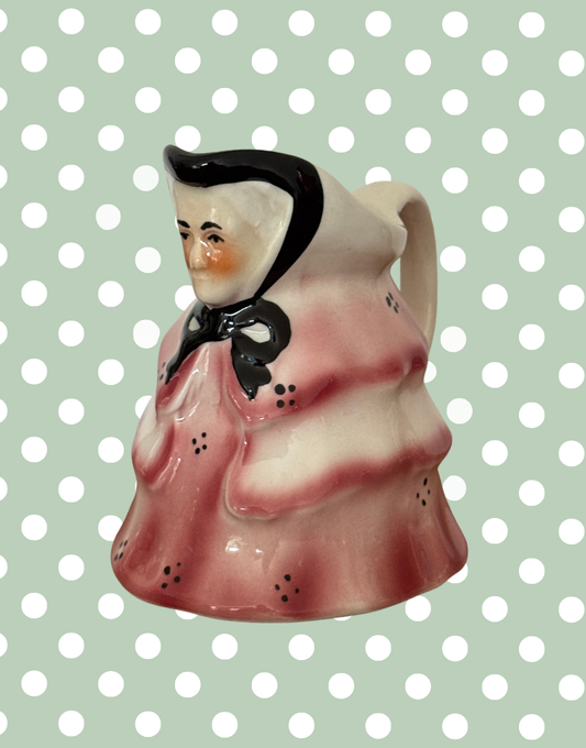 Tony Wood ‘Little Old Lady’ Milk Jug | Novelty Staffordshire Creamer