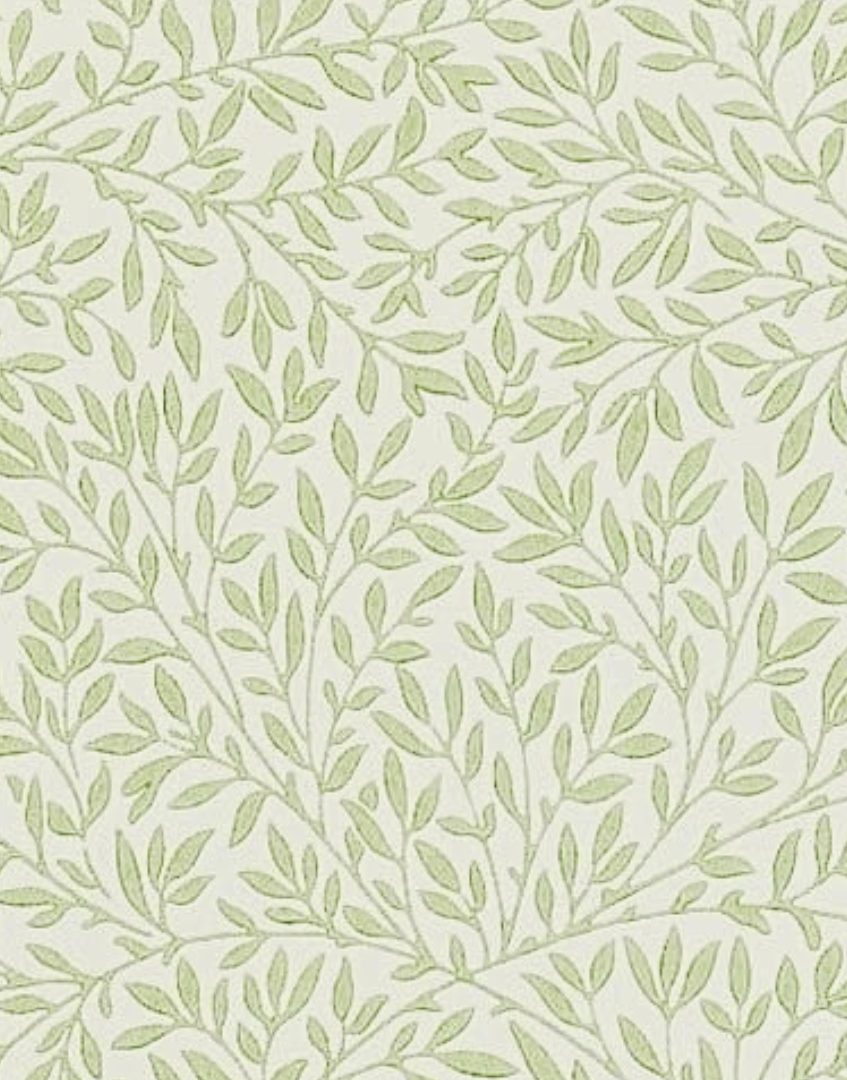 William Morris Standen Fennel Vintage Wallpaper Design