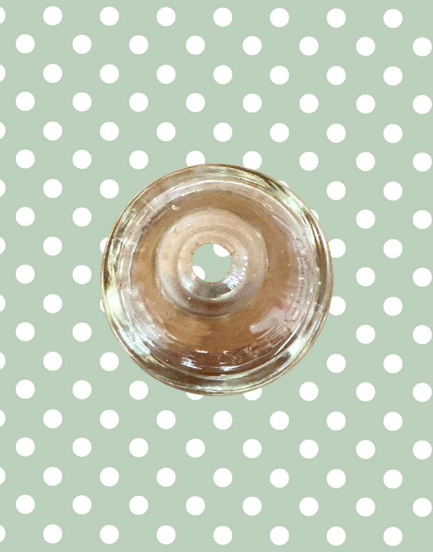 Vintage Pyrex Clear Glass Pie Funnel | Classic Retro Kitchenalia