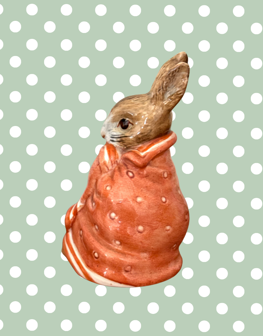 Beatrix Potter ‘Poorly Peter Rabbit’ Beswick Figurine | Frederick Warne & Co. 1976 Collectable