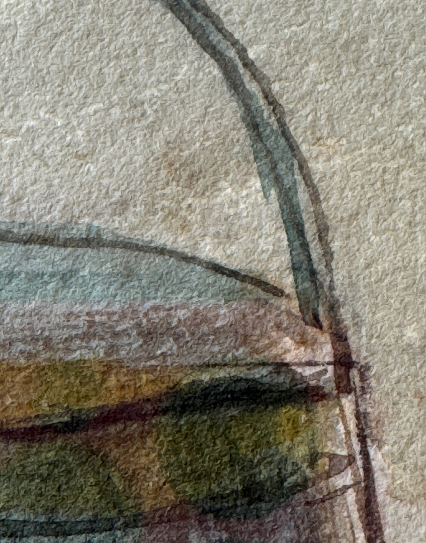 George Brant Bridgman Antique Watercolour Study | Traditional Dress Woman Carrying Water Pails Original Artwork c.1920s