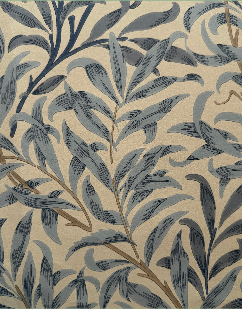 Willow Bough (Blue) Art and Crafts Heritage Design