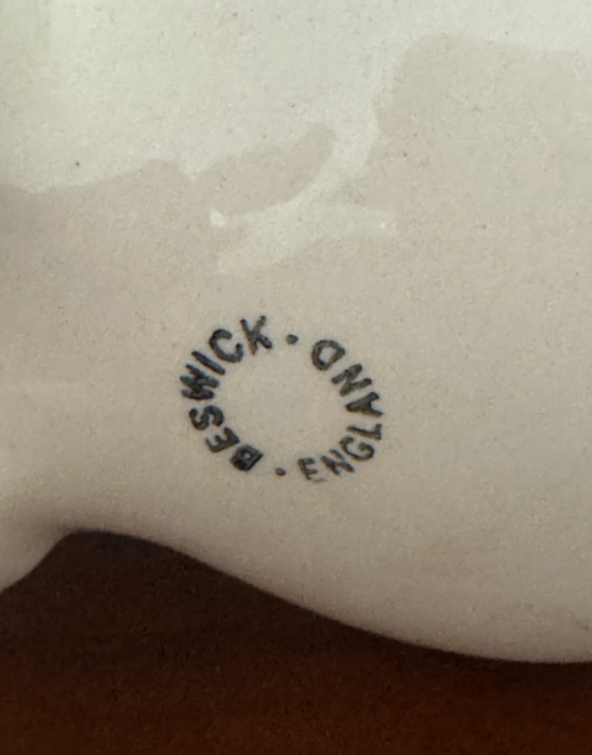 Beswick ‘Daisy the Cow’ Floral Cow Creamer Figurine | 1980s Vintage English Pottery Collectable