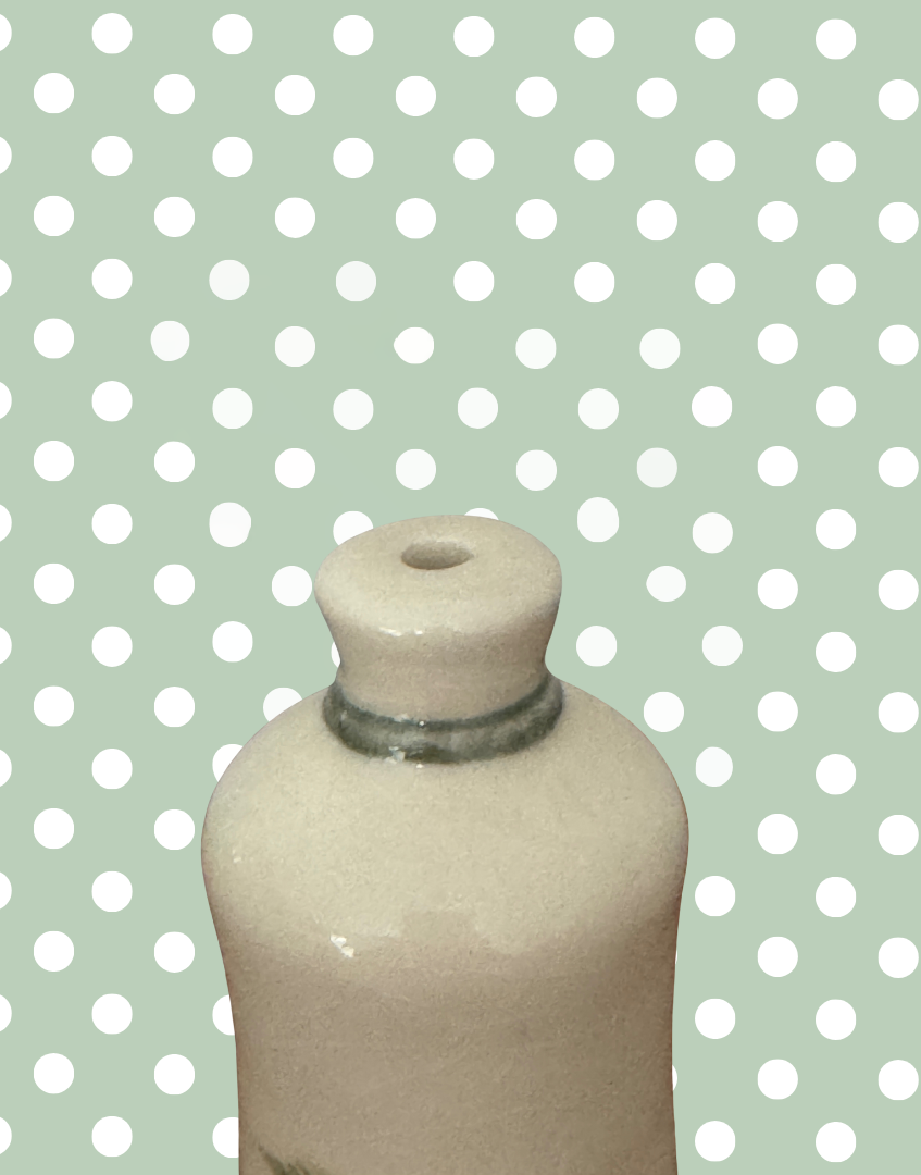 Stuart Bass Wren & Foliage Pie Funnel | Rare Signed Studio Pottery Pie Bird, Handmade in Devon