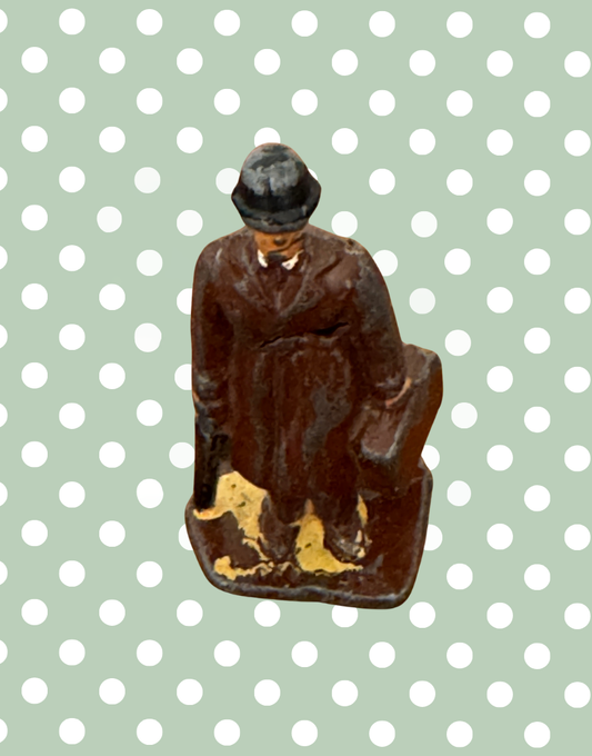 miniature gentleman lead collectable figurine 